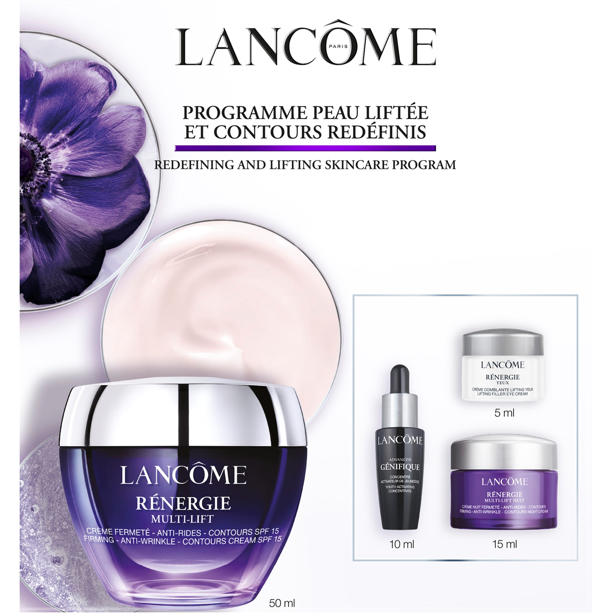 Lancome Lancôme Rénergie Multi-Lift Skincare Routine Set