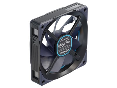 Seasonic MagFlow 1-Fan Kit Computer behuizing Ventilator 12 cm Zwart 1 stuk(s)