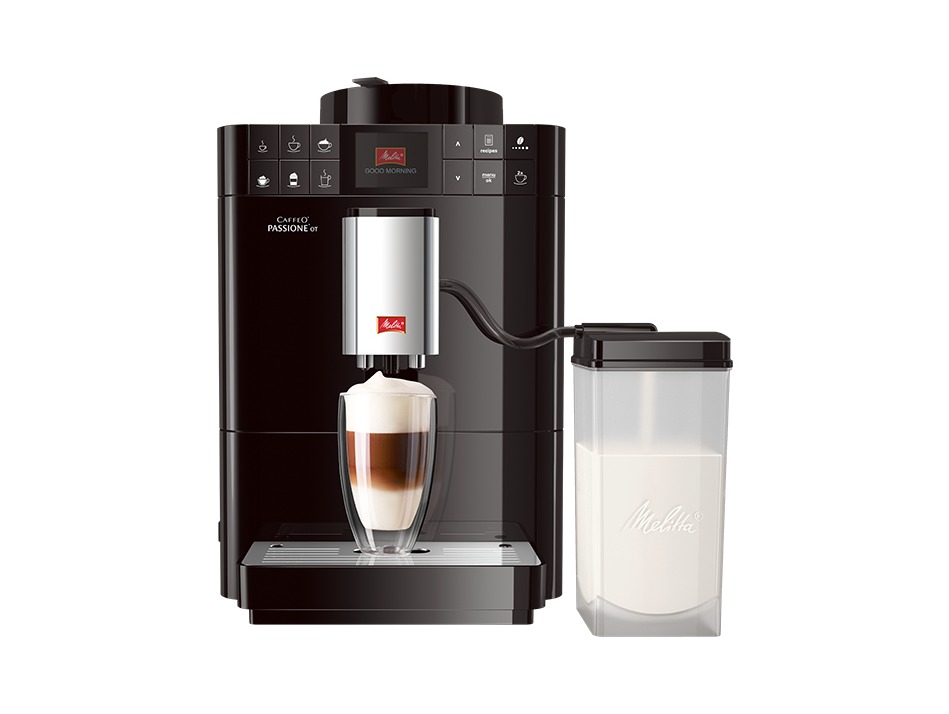 Melitta Caffeo Passione OT F5 3/1-102 | Espressomachines | Keuken&Koken - Koffie&Ontbijt | 21548.5 - Zwart