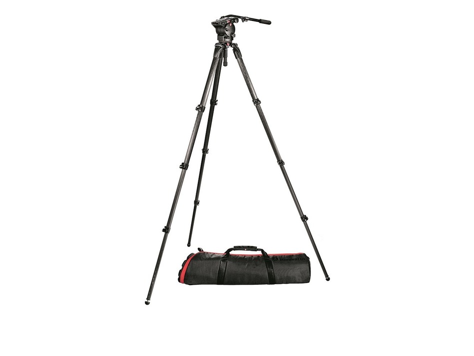 Manfrotto TR536 + HD526 + MBAG100PN | Tripods | Fotografie - Statieven | 8024221693713