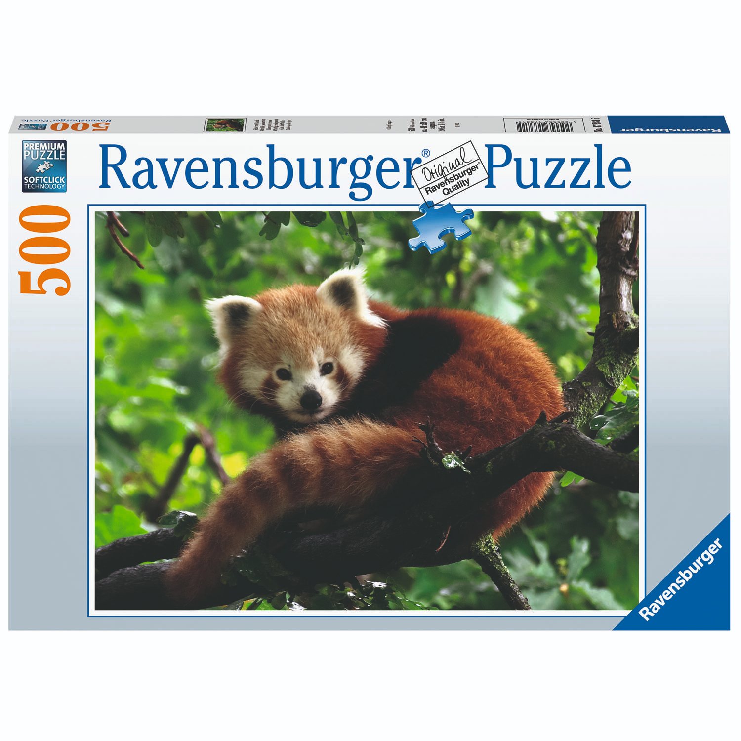 Top1Toys Ravensburger puzzel schattige rode panda 500 stukjes