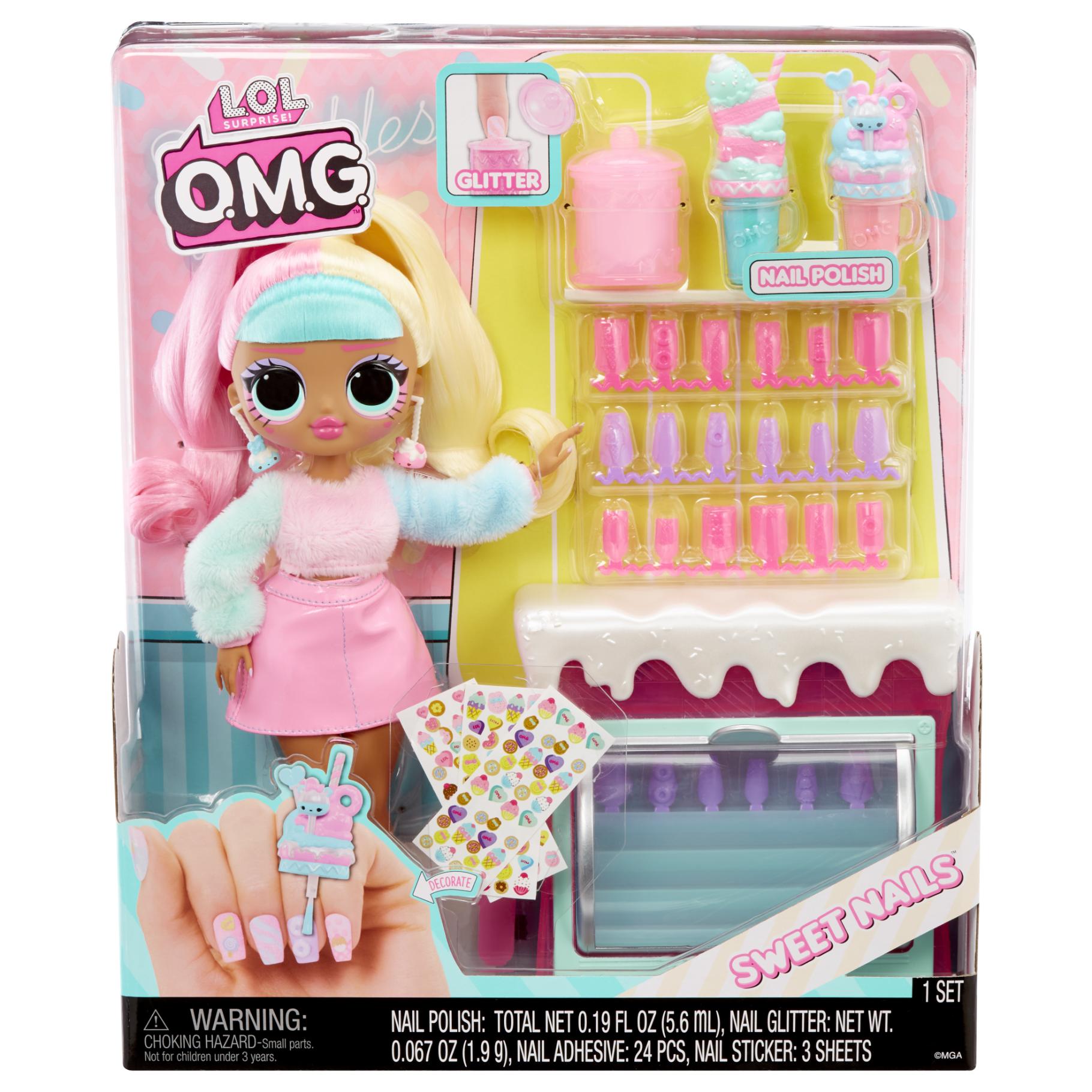 Top1Toys L.O.L. Surprise OMG Nails Candylicious Sprinkles Shop