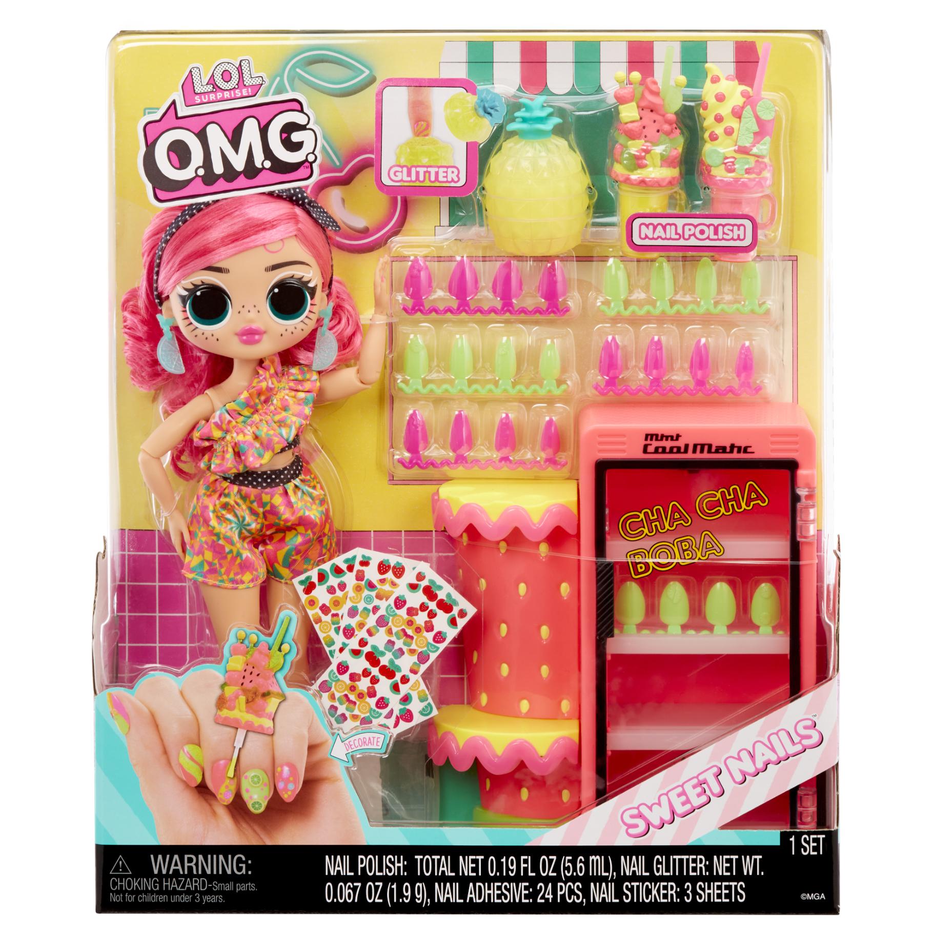 Top1Toys L.O.L. Surprise OMG Nails Pinky Pops Fruit Shop