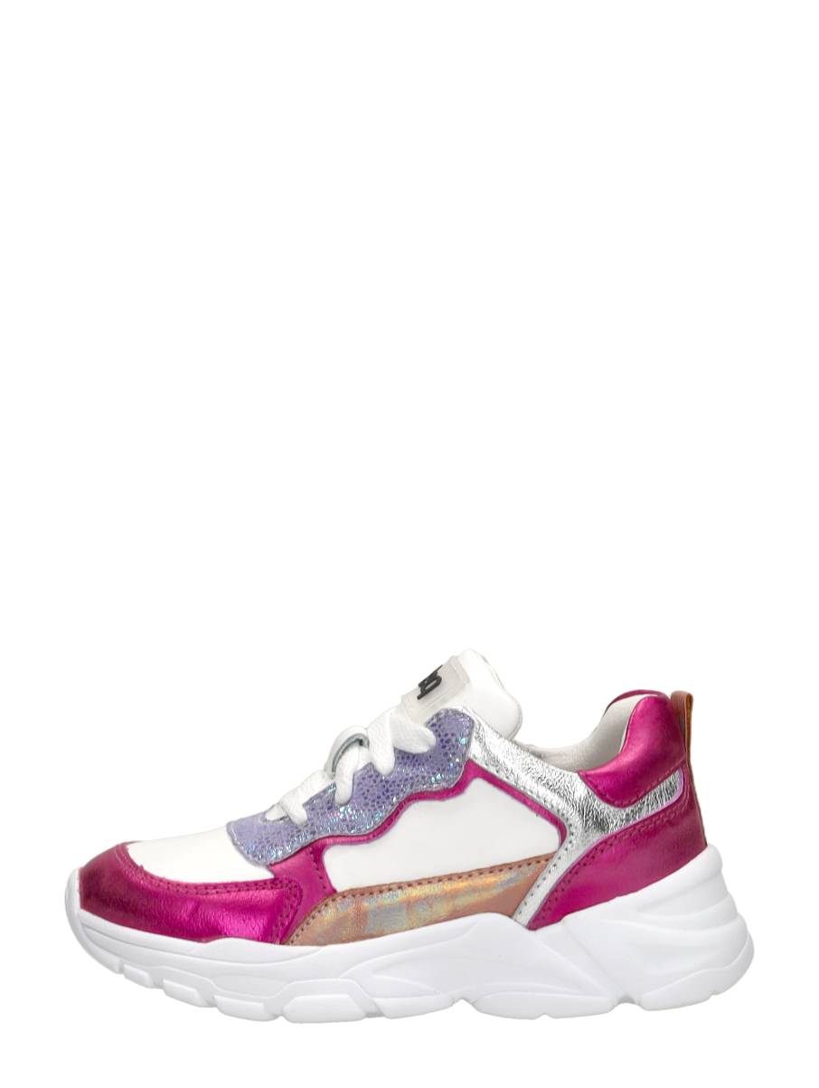 KEQ - Sneakers Laag Fuchsia