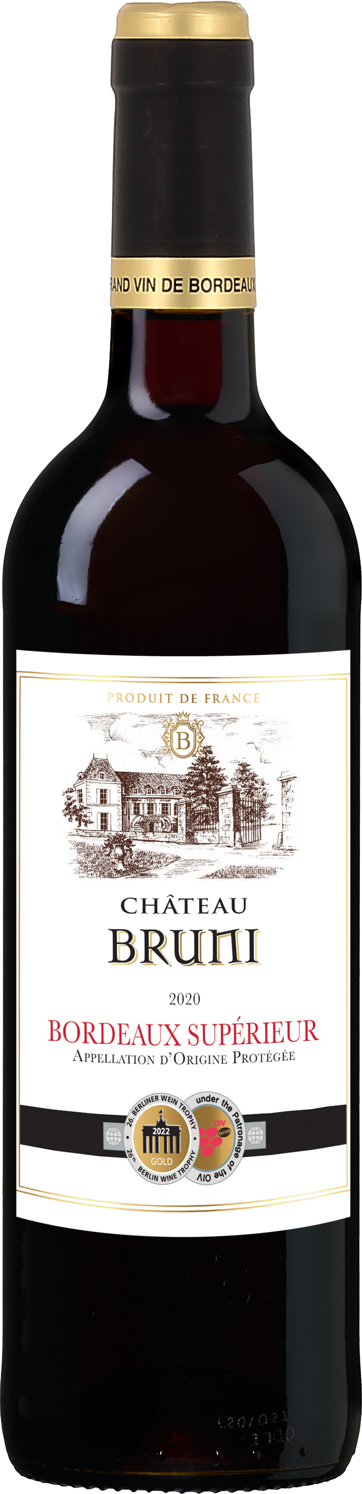 Wijnvoordeel Château Bruni Cuvée Prestige Bordeaux Supérieur - Rood