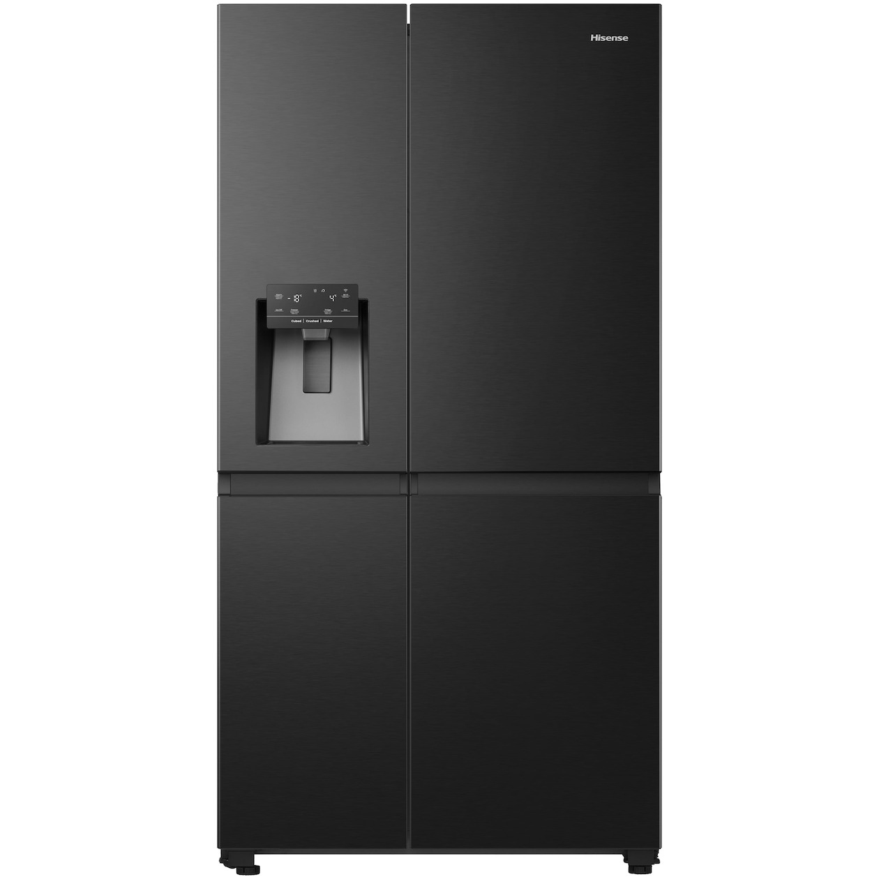 Hisense RS818N4TFC Amerikaanse koelkast - Zwart