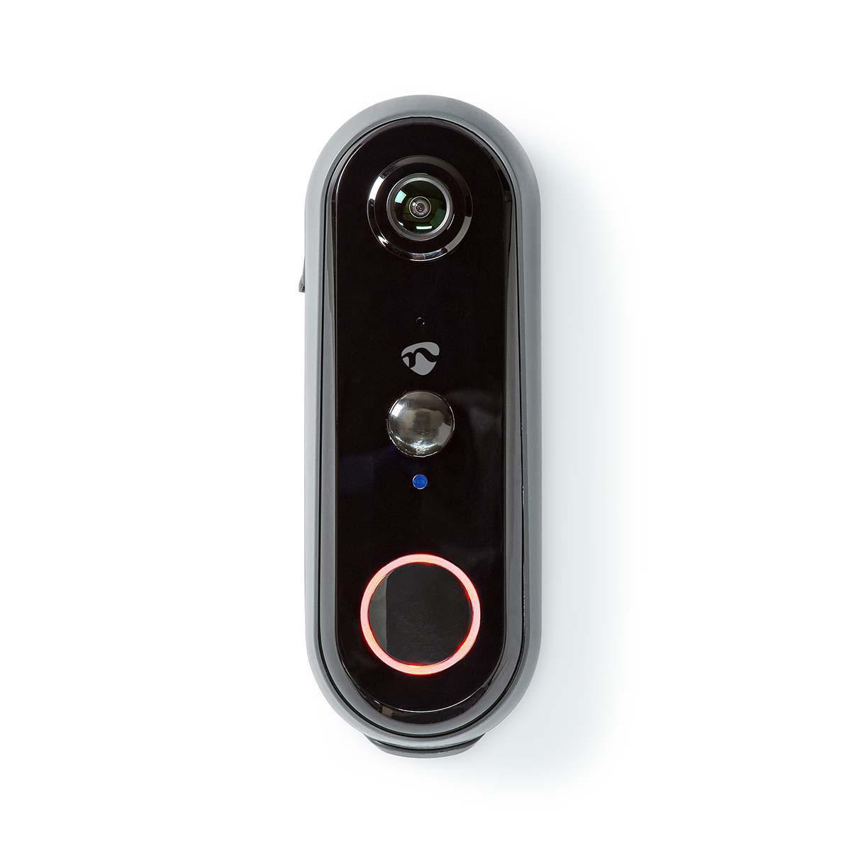 Nedis SmartLife Videodeurbel | Batterij Gevoed Slimme deurbel - Grijs