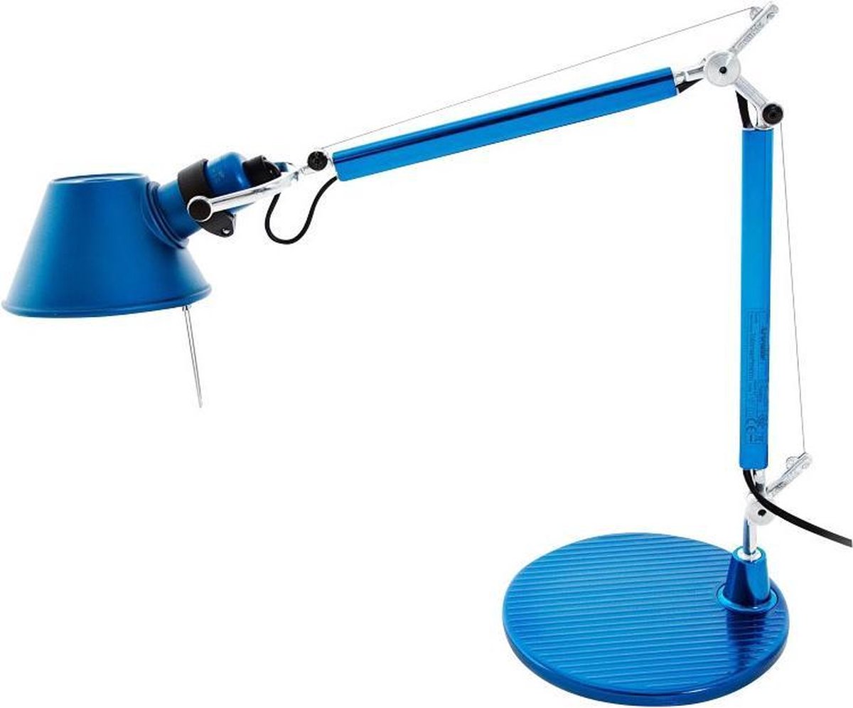 Artemide Tolomeo Micro bureaulamp retrofit - Bleu