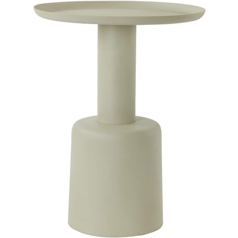 Light & Living Bijzettafel Milaki Ø39cm - Gris