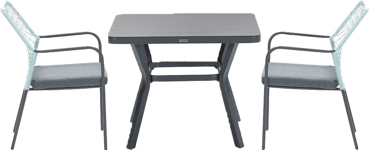 Garden Impressions Ross tuinset 3-delig zacht - Mina tafel - Groen