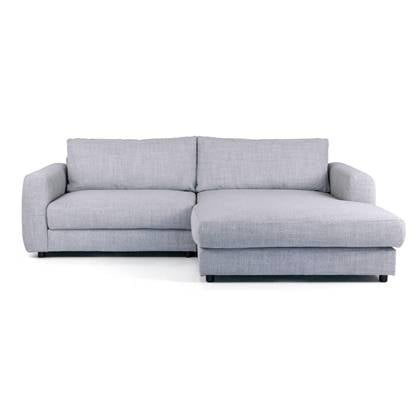 Nuuck Bente Chaise longue rechts grey breeze - Gris
