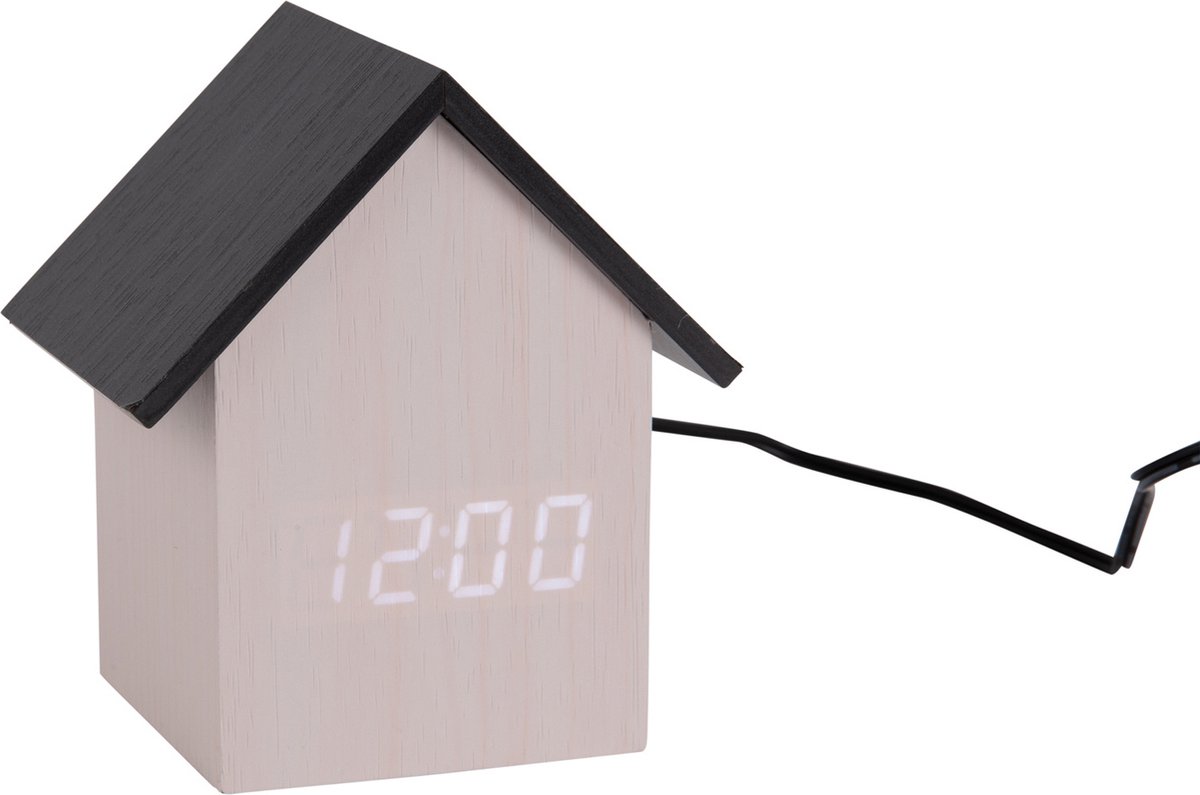 Karlsson - Alarm Clock House LED