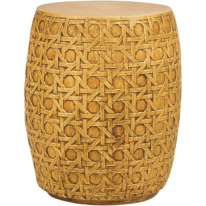 Beliani - SADOLE - Bijzettafel - Naturel - Lichtbeton - Beige