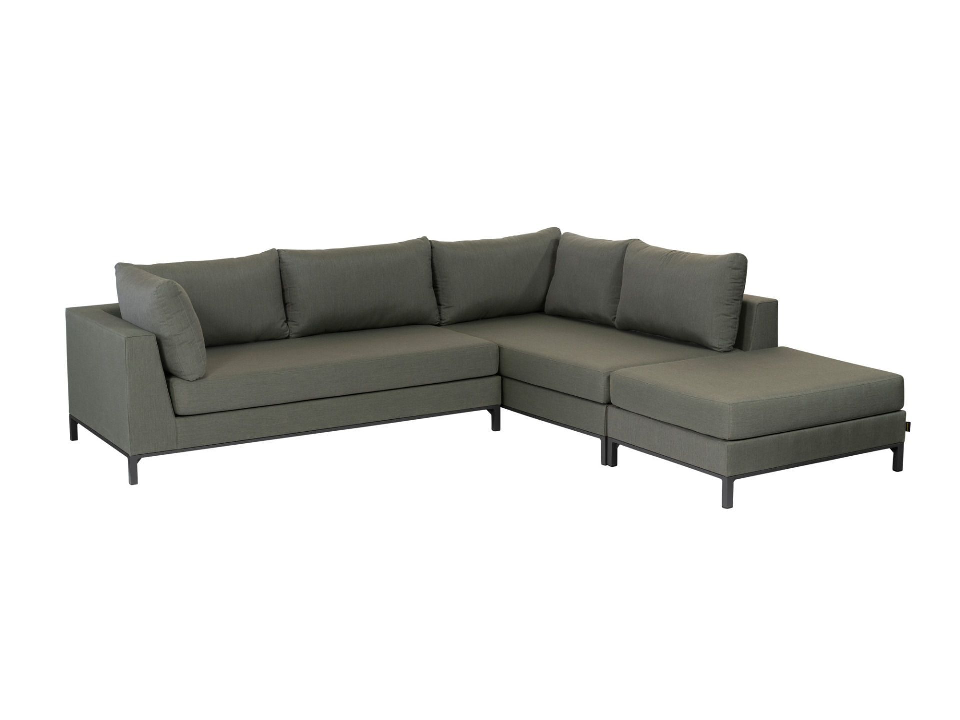 Exotan Loungeset Buiten Capri - Aluminium 60x246x262 - Groen
