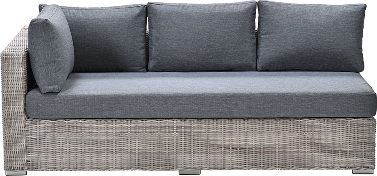 Garden Impressions Tennessee loungebank rechts v.willow -texfiber - Bruin