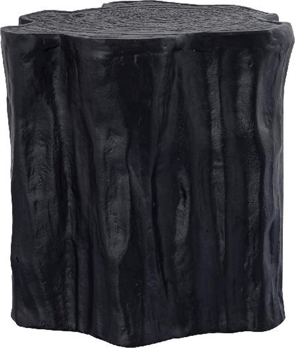 PTMD Bijzettafel Fennah - 37x33x36 cm - Hout - Zwart