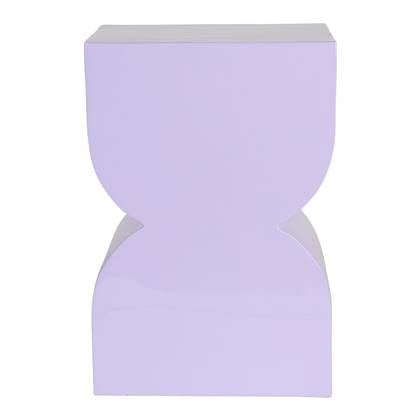 Zuiver Cones Kruk H 45 cm - Shiny Lilac - Pourpre