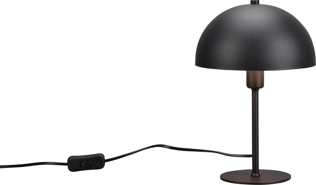 TRIO Nola Tafellamp Ø 20 cm - Zwart