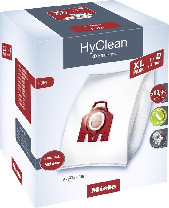 Miele FJM HyClean 3D (4 stuks) - Rood