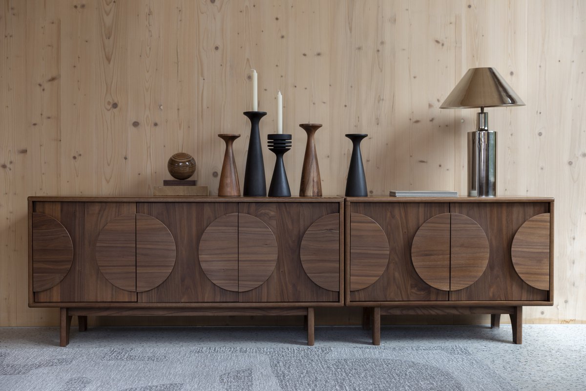 Zuiver Groove Dressoir - Walnoot - Bruin