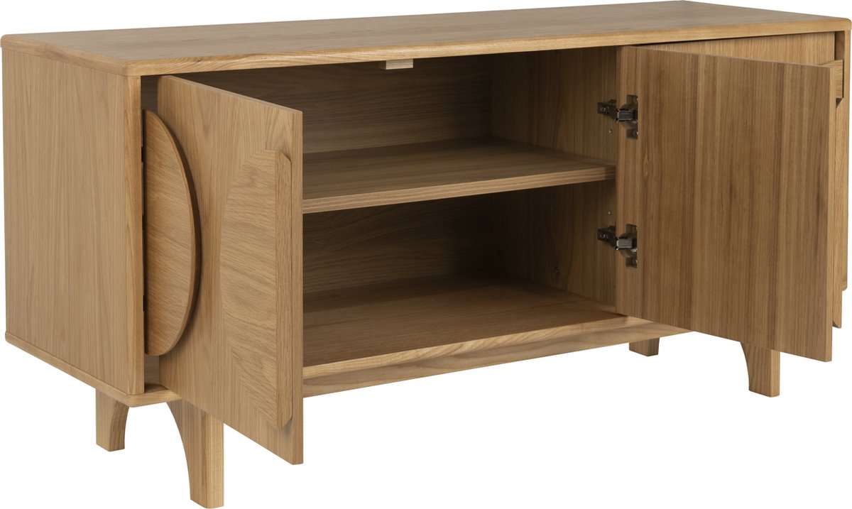 Zuiver Groove Dressoir - Naturel Eiken - Beige