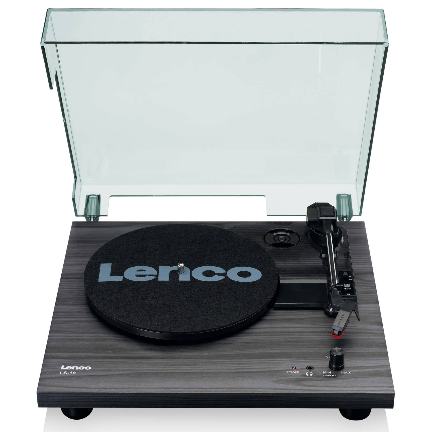 Lenco Platenspeler met ingebouwde speakers LS-10BK - Zwart