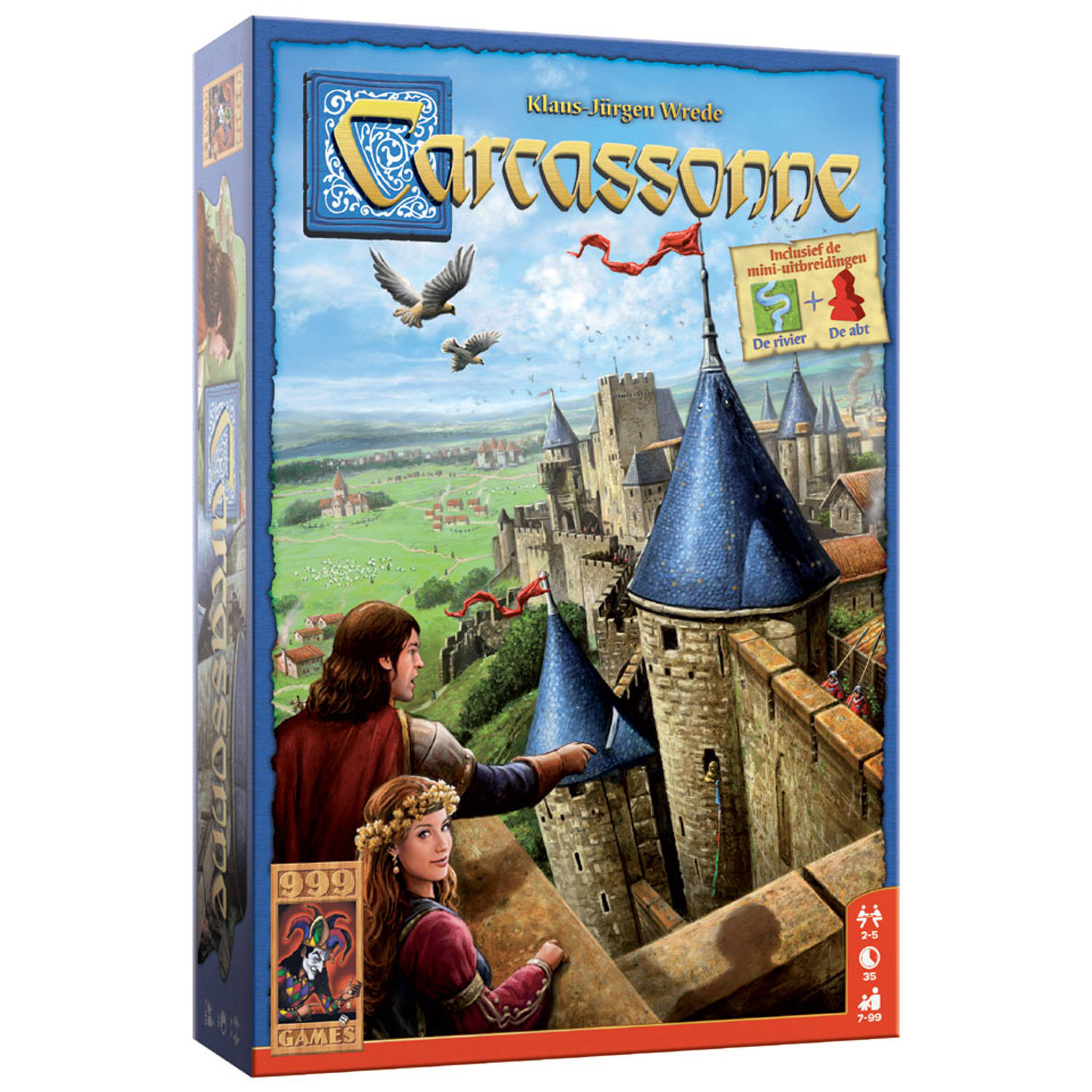 999Games Carcassonne Bordspel