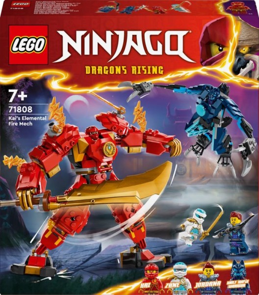 Lego 71808 Ninjago Kai's Elementaire Vuurmecha