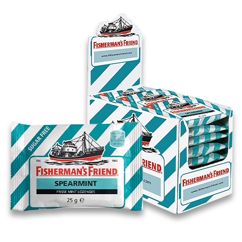 Fisherman's Friend Fisherman&apos;s Friend - Spearmint Suikervrij - 24 Stuks