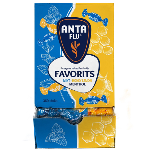 Anta Flu - Keelpastilles Favourites (360 stuks) - 1,6kg