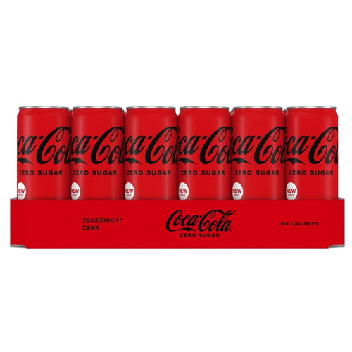 Coca Cola - Zero - 24x 330ml