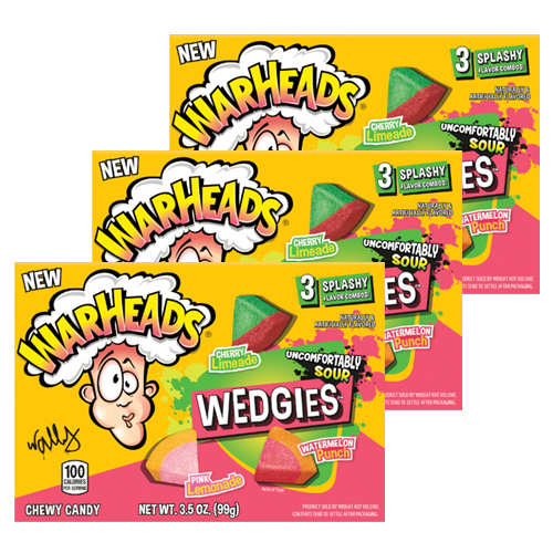 Warheads - Wedgies Theater Box - 3 stuks