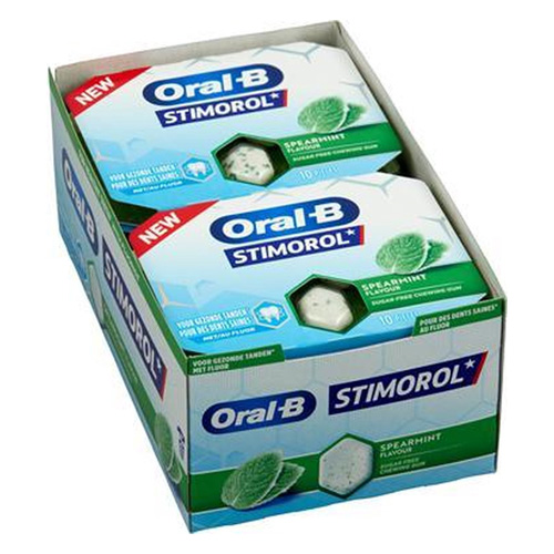 Stimorol - Oral-B Spearmint Kauwgom - 12 stuks