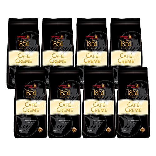 Schirmer - 1854 Café Creme Bonen - 8x 1kg