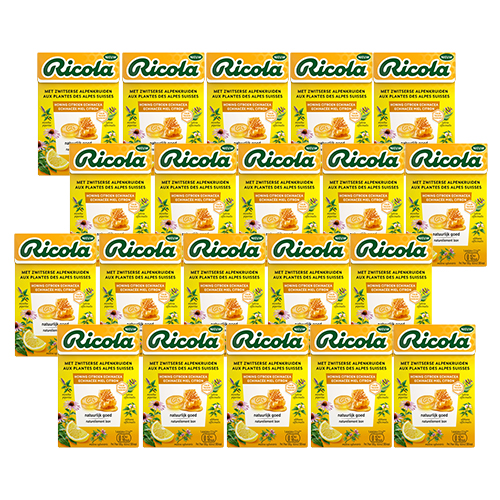 Ricola - Honing Citroen Echinacea - 20x 50g