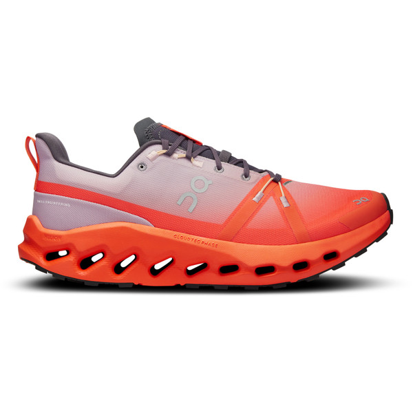 On Cloudsurfer Trail Waterproof Heren - Paars