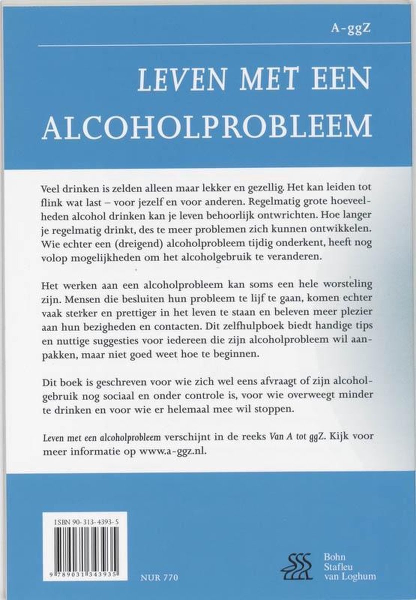 Bohn Stafleu Van Loghum Leven met een alcoholprobleem