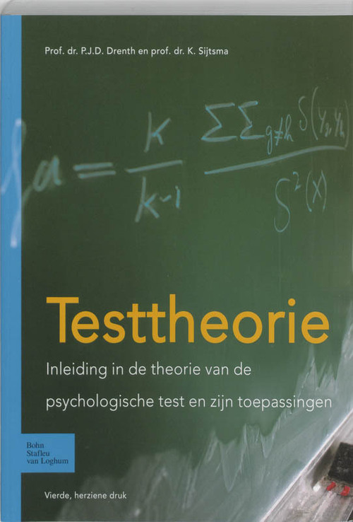 Bohn Stafleu Van Loghum Testtheorie