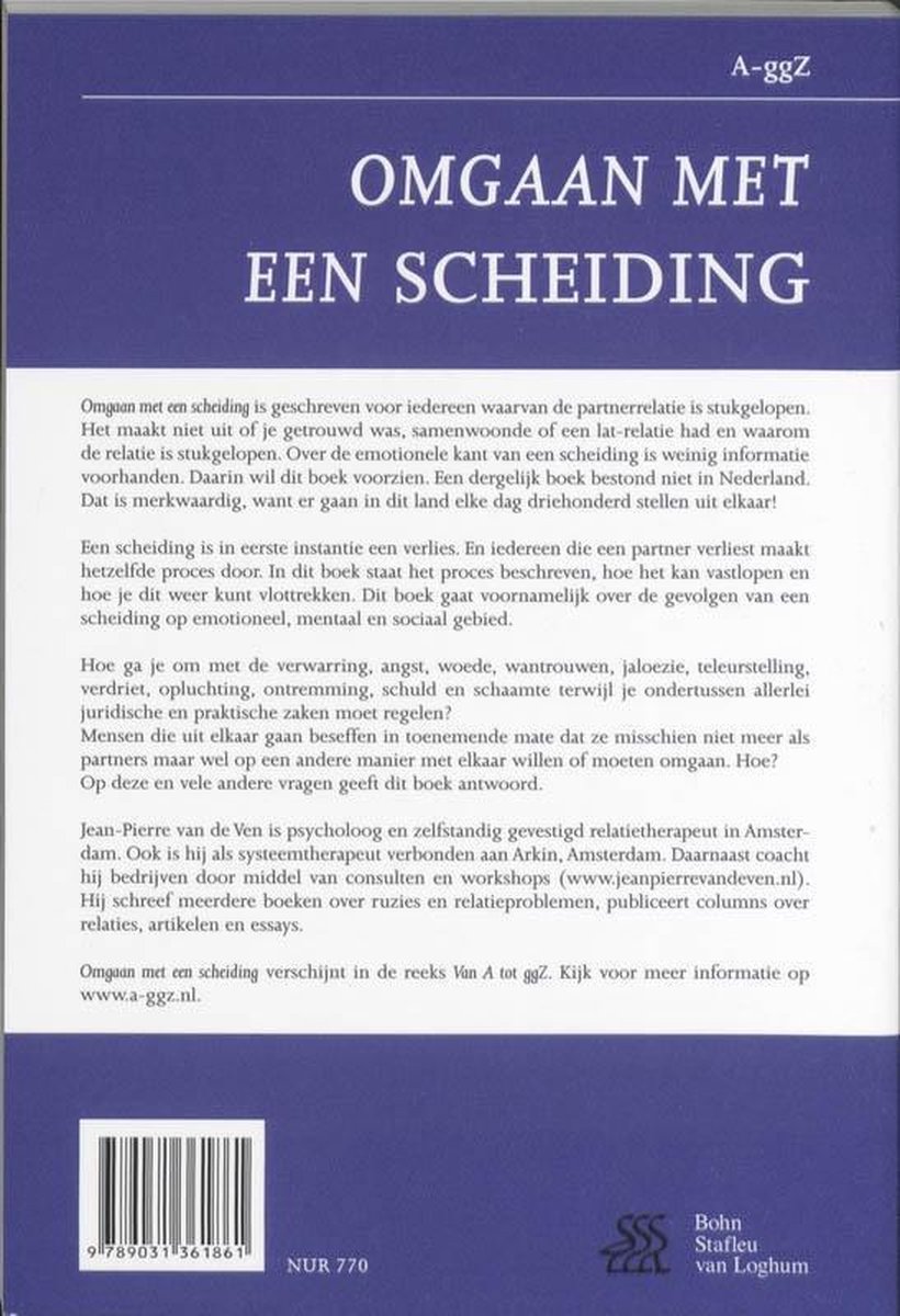 Bohn Stafleu Van Loghum Omgaan met een scheiding