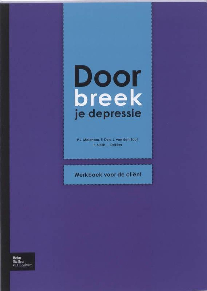 Bohn Stafleu Van Loghum Doorbreek je depressie