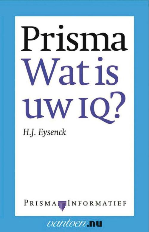 Uitgeverij Unieboek | Het Spectrum Prisma wat is uw IQ?