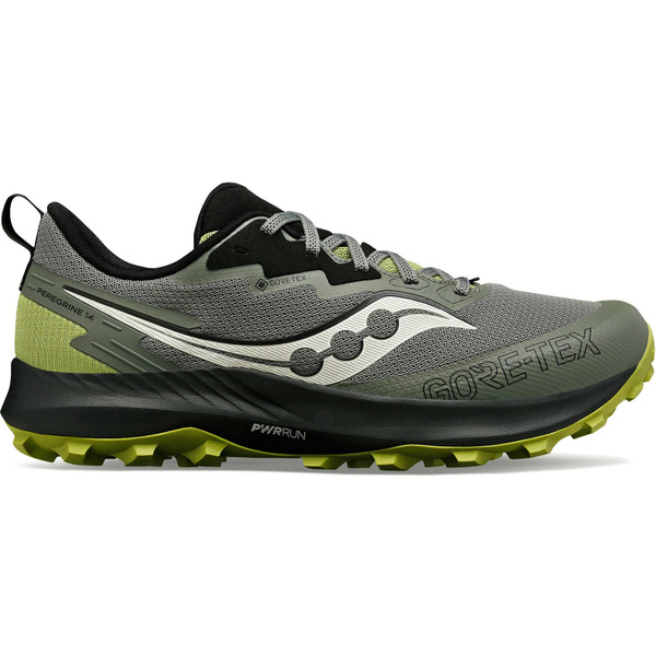 Saucony Peregrine 14 GTX Heren - Groen