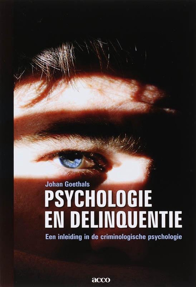 Acco, Uitgeverij Psychologie en delinquentie