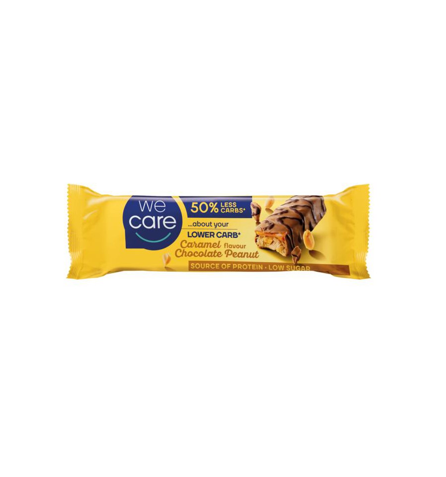 WeCare Lower carb reep caramel chocolate peanut
