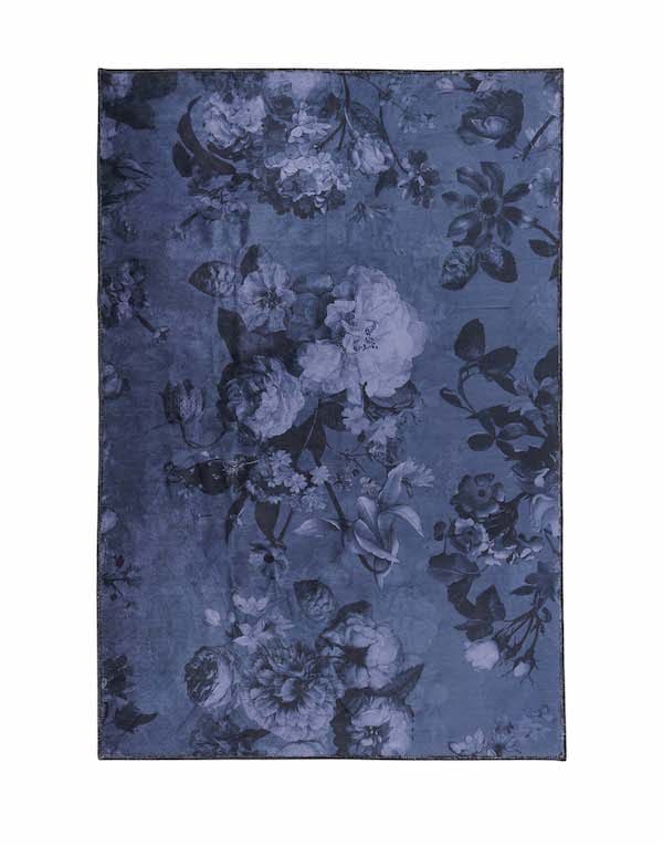 Essenza Flora carpet Nightblue