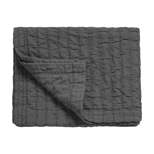 Vandyck pure 64 off black Bedsprei - Zwart