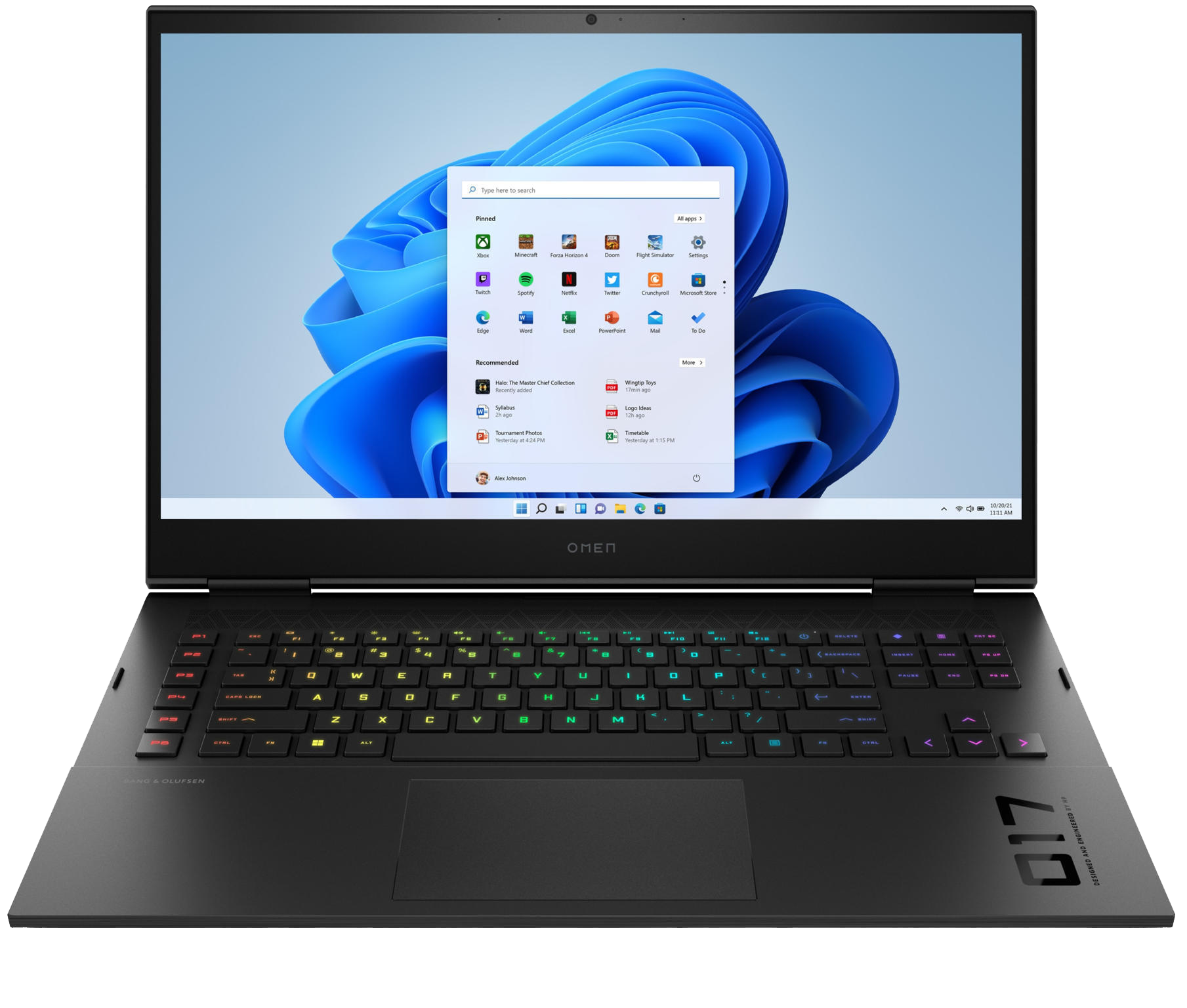 HP Omen 17-ck2160nd laptop