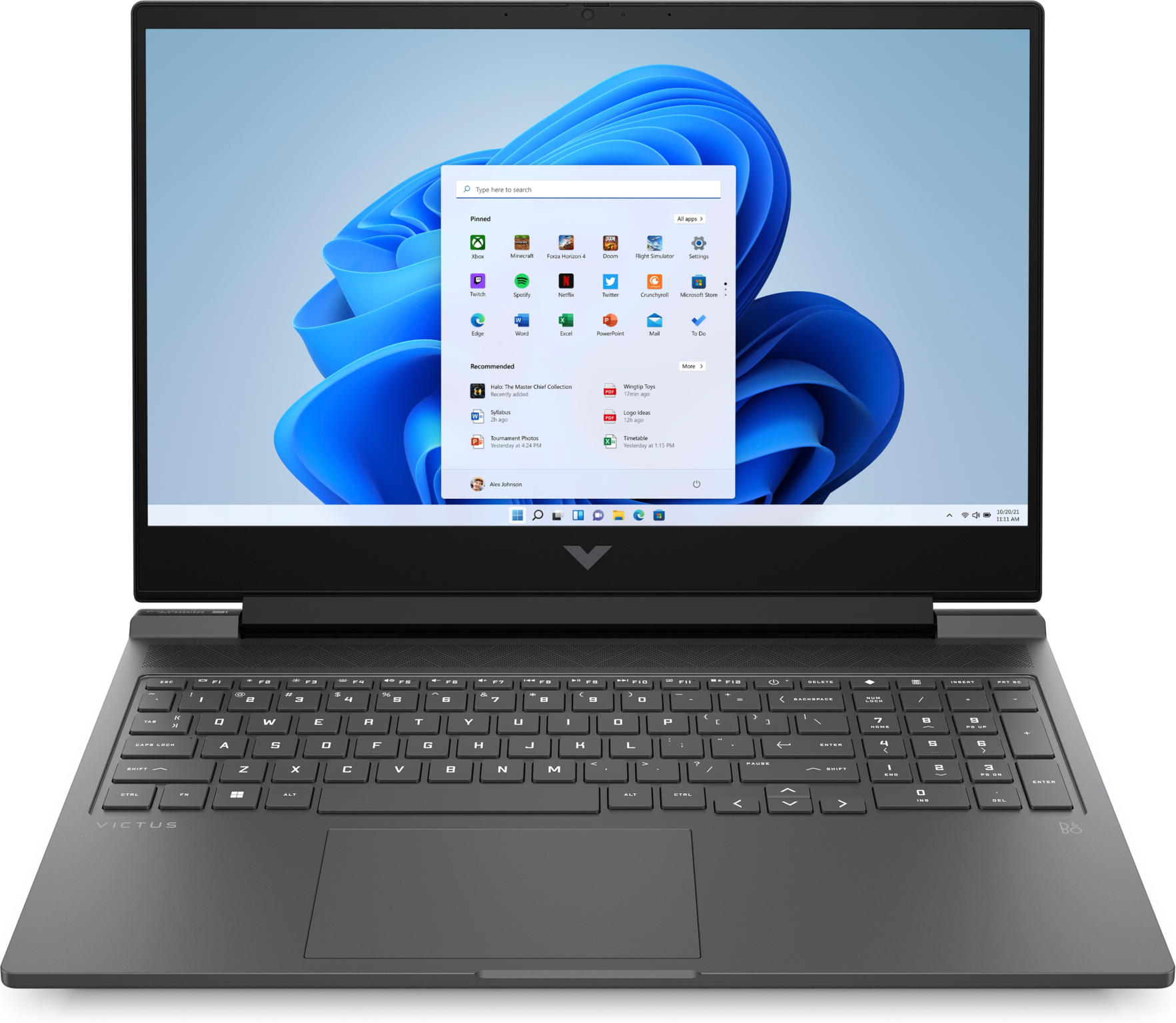 HP Victus 16-s0045nd laptop - Zwart
