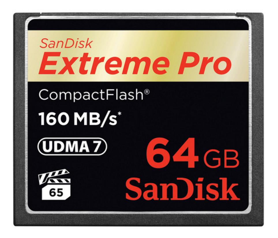 Sandisk 64GB Extreme Pro compact flash Ultimate