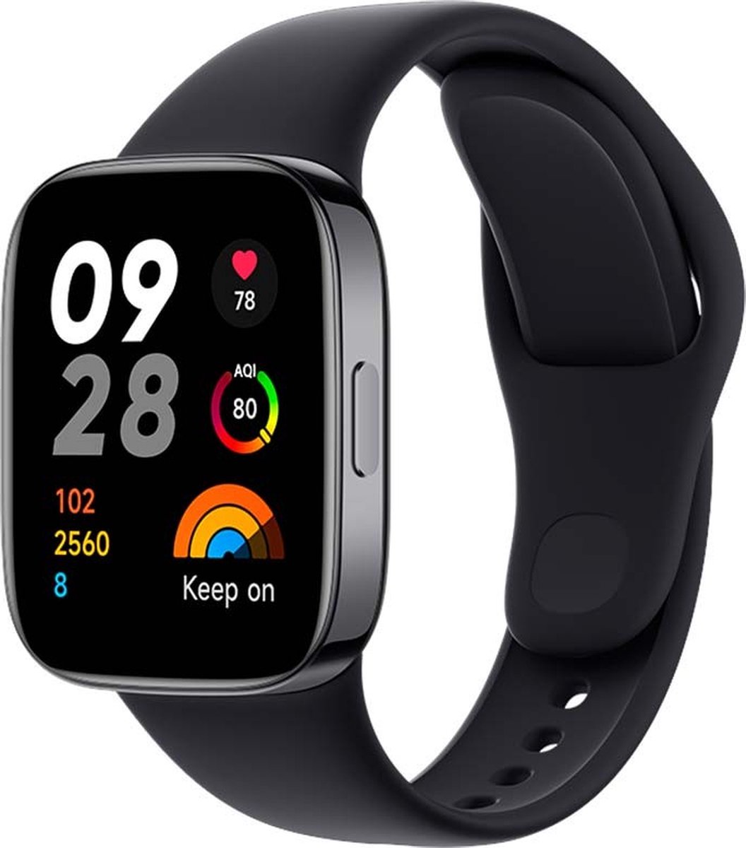 Xiaomi Smartwatch - Redmi Watch 3, Negro, 1.75"